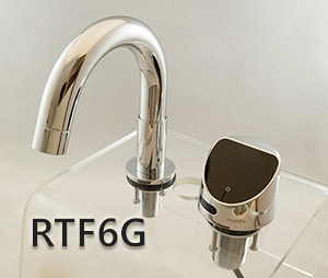 The RTF6G Electronic, Hands Free, Motion Sensor, Water Saving, and Automatic Faucet is at your fingertips.